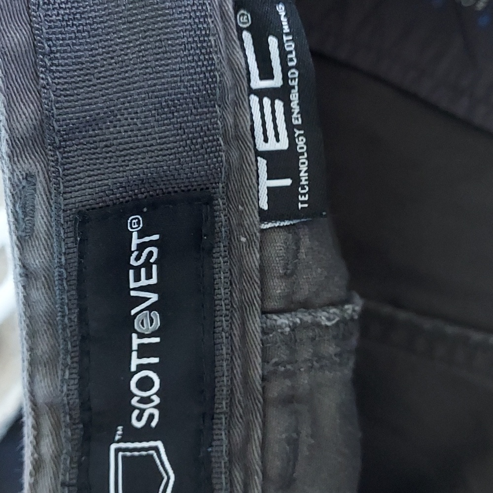 SCOTTeVEST Flex Cargo Pants TEC 38X34 <Read Description> 100% Cotton - Picture 8 of 9